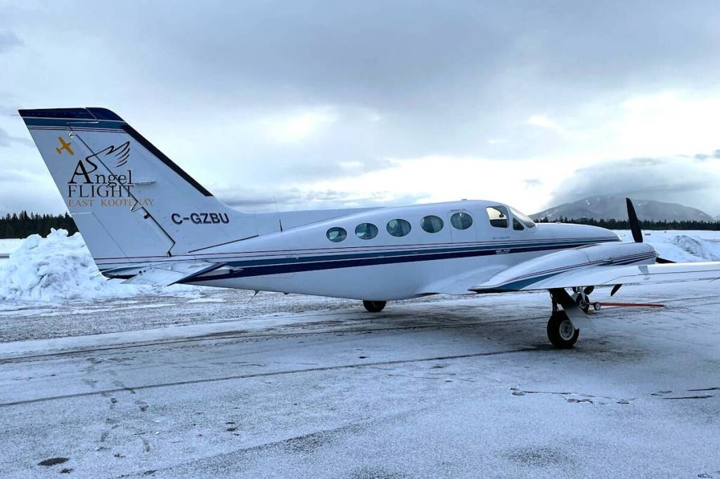 Ministry of Health unable to say if there is funding in BC Budget 2026 for Angel Flight East Kootenay. (Angel Flight East Kootenay photo)